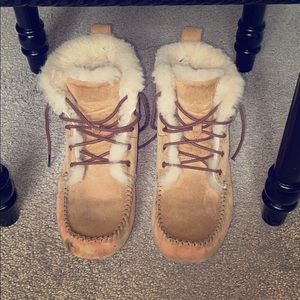 UGG high top moccasins